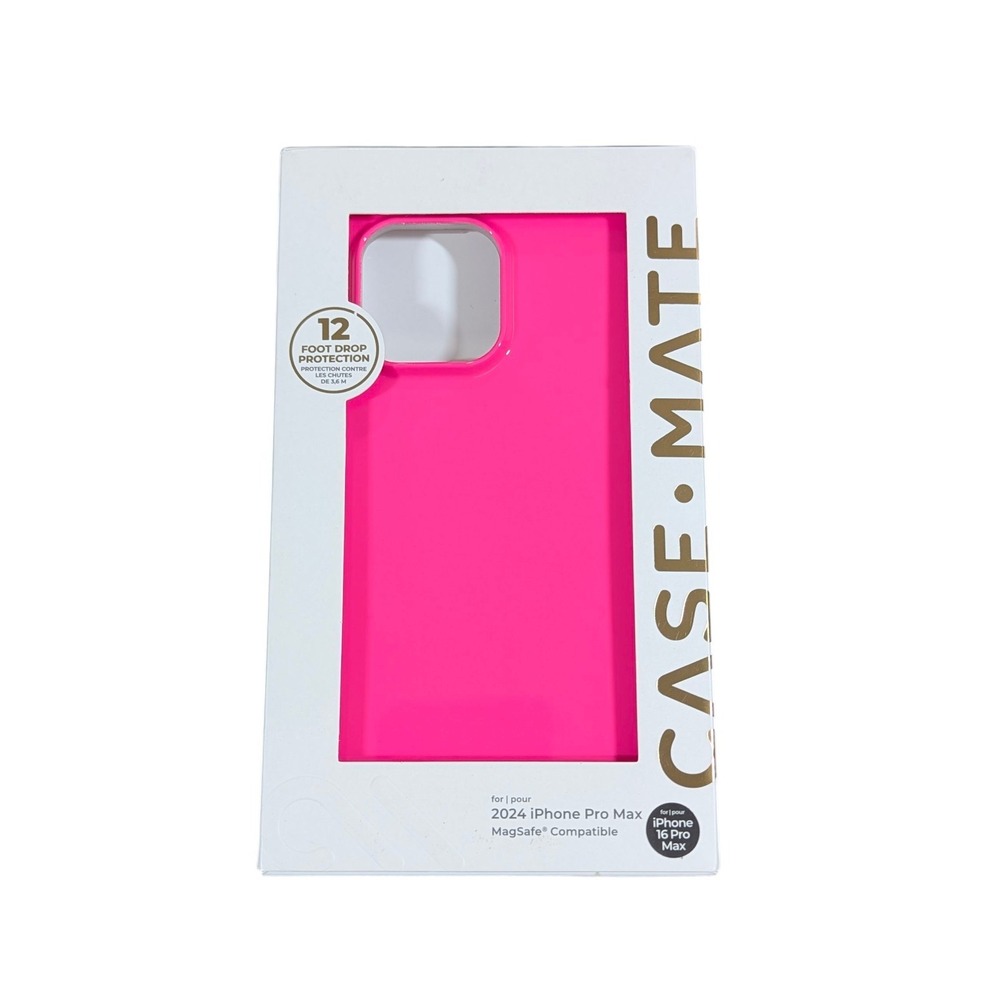 Aa5O Case Mate BLOX Case W/Magsafe‎ For Apple iPhone 16 PRO MAX, Neon Watermelon